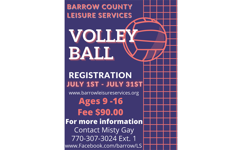 Volleyball registration